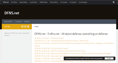Desktop Screenshot of dfns.net